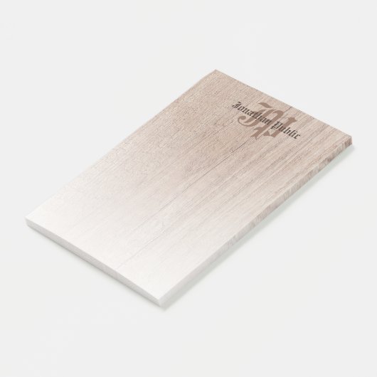 Vorlage für das benutzerdefinierte Holz sieht alte Post-it Klebezettel (angewinkelt)