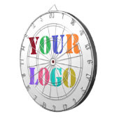 Vorlage für das benutzerdefinierte Logo-Unternehme Dartscheibe (Vorderseite rechts)