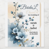 Vorlage für das benutzerdefinierte Weinetikett, Ho Weinetikett (Einzelnes Label)