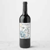 Vorlage für das benutzerdefinierte Weinetikett, Ho Weinetikett (Vorderseite)