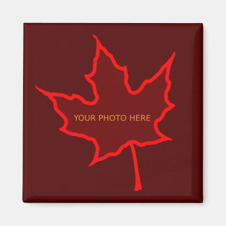 Vorlage für das Bild im Herbst Magnet