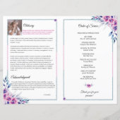 Vorlage für das Blumenbeerungsprogramm (Rückseite)