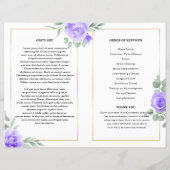 Vorlage für das Blumenbeerungsprogramm (Rückseite)