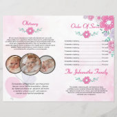 Vorlage für das Blumenbeerungsprogramm (Rückseite)