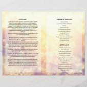 Vorlage für das Blumenbeerungsprogramm (Rückseite)