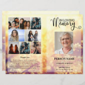 Vorlage für das Blumenbeerungsprogramm (Vorne/Hinten)