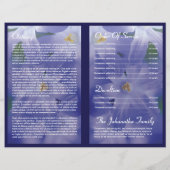 Vorlage für das Blumenbeerungsprogramm (Rückseite)