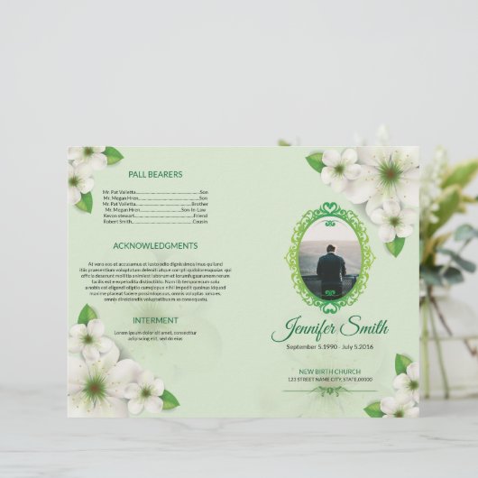 Vorlage für das Blumenbeerungsprogramm (Stehend Vorderseite)