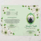 Vorlage für das Blumenbeerungsprogramm (Vorne/Hinten)