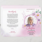 Vorlage für das Blumenbeerungsprogramm (Vorne/Hinten)