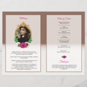 Vorlage für das Blumenbeerungsprogramm (Rückseite)