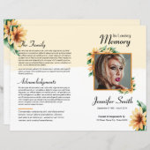 Vorlage für das Blumenbeerungsprogramm (Vorne/Hinten)