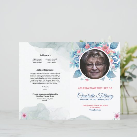 Vorlage für das Blumenbeerungsprogramm (Stehend Vorderseite)