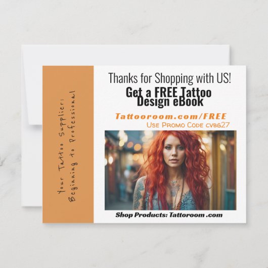 Vorlage für das Branding benutzerdefinierter Busin (Rückseite)