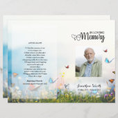 Vorlage für das Butterfly-Bestattungsprogramm (Vorne/Hinten)