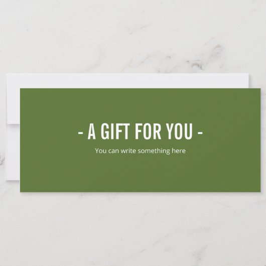 Vorlage für das Camping-Ticket für Überraschungen (Rückseite)