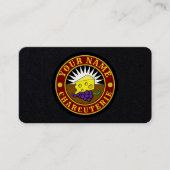 Vorlage für das Charcuterie-Logo für Käse und Trau Visitenkarte (Vorderseite)