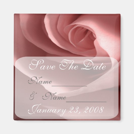 Vorlage für das Datumsfenster speichern Magnet (Vorne)