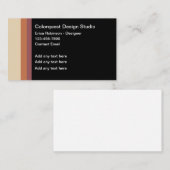 Vorlage für das Design von Grafikdesignkarten Visitenkarte (Vorne/Hinten)