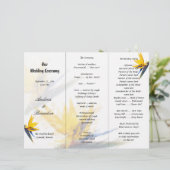 Vorlage für das Dreistufenprogramm "Bird of Paradi (Stehend Vorderseite)