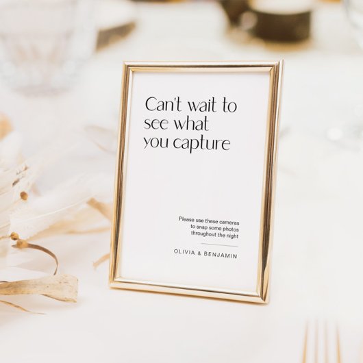 Vorlage für das Einlegen von Kamerafabellen für Ho Poster