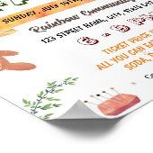 Vorlage für das Ereignis auf dem Floß Poster (Ecke)