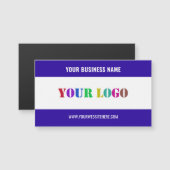 Vorlage für das Firmenlogo Magnetische Visitenkart (Vorne/Hinten)