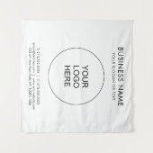 Vorlage für das Firmenlogo Wandteppich (Vorderseite (Horizontal))