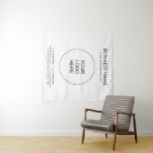 Vorlage für das Firmenlogo Wandteppich (Beispiel (Horizontal))