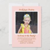 Vorlage für das Foto "Girl Adoption Party" (Vorderseite)