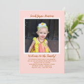 Vorlage für das Foto "Girl Adoption Party" (Stehend Vorderseite)