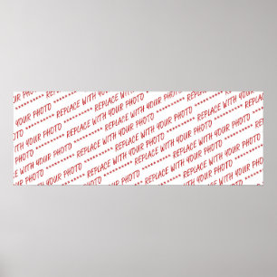 Vorlage für das Foto Panorama, Gruppe oder Klasse Poster