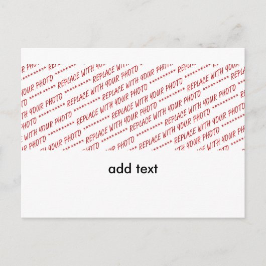 Vorlage für das Foto Panorama, Gruppe oder Klasse Postkarte (Vorderseite)