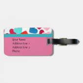 Vorlage für das Gepäckstück Gepäckanhänger (Rückseite horizontal)