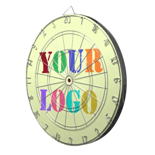 Vorlage für das Geschäftsfeld Benutzerdefiniertes  Dartscheibe (Vorderseite rechts)