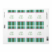 Vorlage für das Geschenk-Tag-Label an/von anpassba (Vorne)