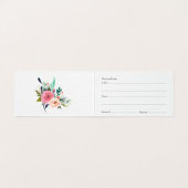 Vorlage für das Geschenkgutachten für den farbigen (Innenseite Aufgefaltet)