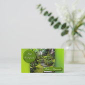 Vorlage für das Geschenkgutachten für Wellness-Cen Rabattkarte (Stehend Vorderseite)