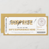 Vorlage für das Geschenkgutschein für Geburtstage (Vorne/Hinten)