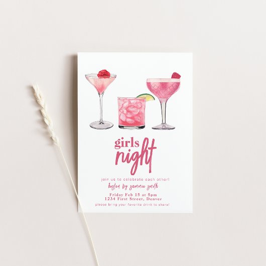 Vorlage für das Girl Night Dinner