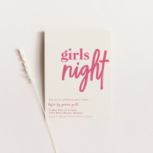 Vorlage für das Girl Night Dinner