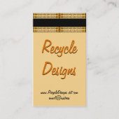 Vorlage für das Gittermuster für die Bruchlinien Visitenkarte (Vorderseite)