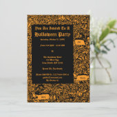 Vorlage für das Halloween-Party von Fledermäusen (Stehend Vorderseite)