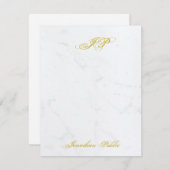 Vorlage für das handgeschriebene Skript Monogram-M (Vorne/Hinten)