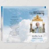 Vorlage für das Heaven Gate Funerary Program (Vorne/Hinten)