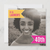 Vorlage für das helle Flag 40. Party (Vorderseite)