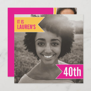 Vorlage für das helle Flag 40. Party