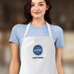 Vorlage für das Hochladen von Firmenlogos - Erstel Schürze