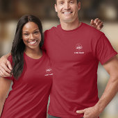 Vorlage für das Hochladen von Firmenlogos - Erstel T-Shirt