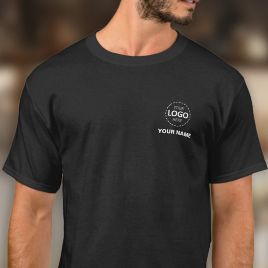 Vorlage für das Hochladen von Firmenlogos - Erstel T-Shirt